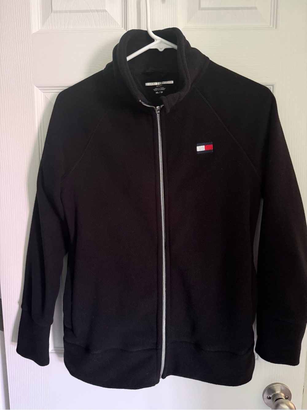 Tommy Hilfiger Black Full-Zip Fleece